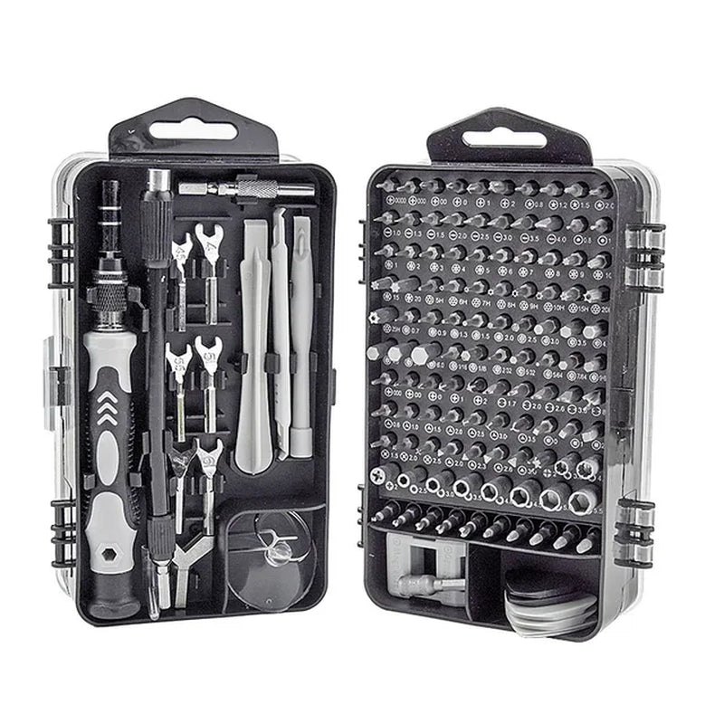 Computer Repair Kit 115 in 1 Magnetic Laptop Screwdriver Kit Precision Screwdriver Set Small Impact Screw Driver Set with Case