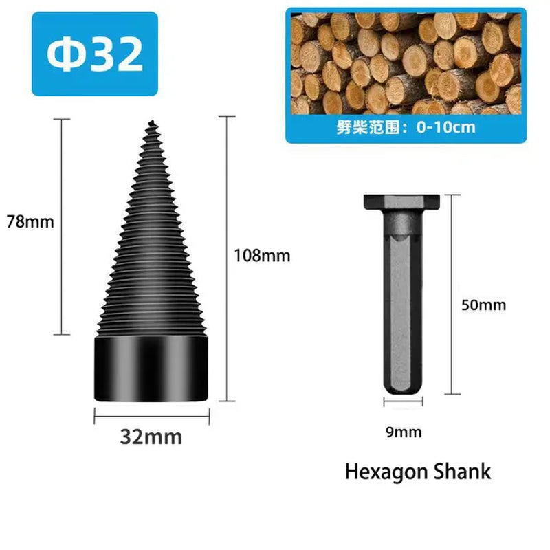 32/38/42/45/50Mm Wood Splitting Drill Bit
