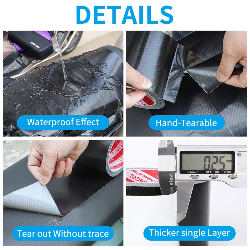Strong Duct Tape - Waterproof - no trace adhesive