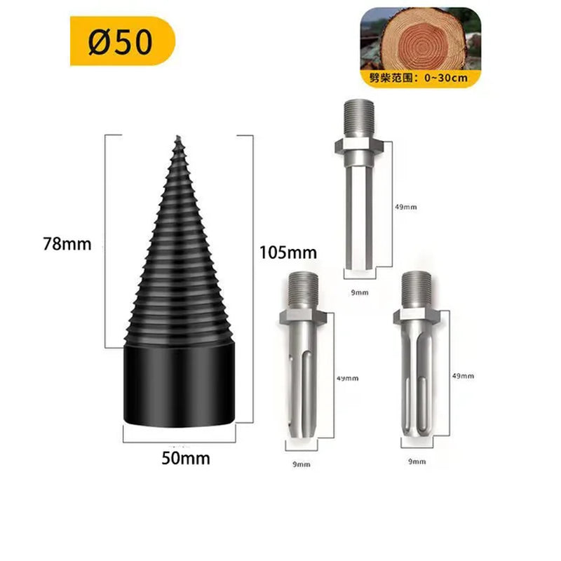 32/38/42/45/50Mm Wood Splitting Drill Bit