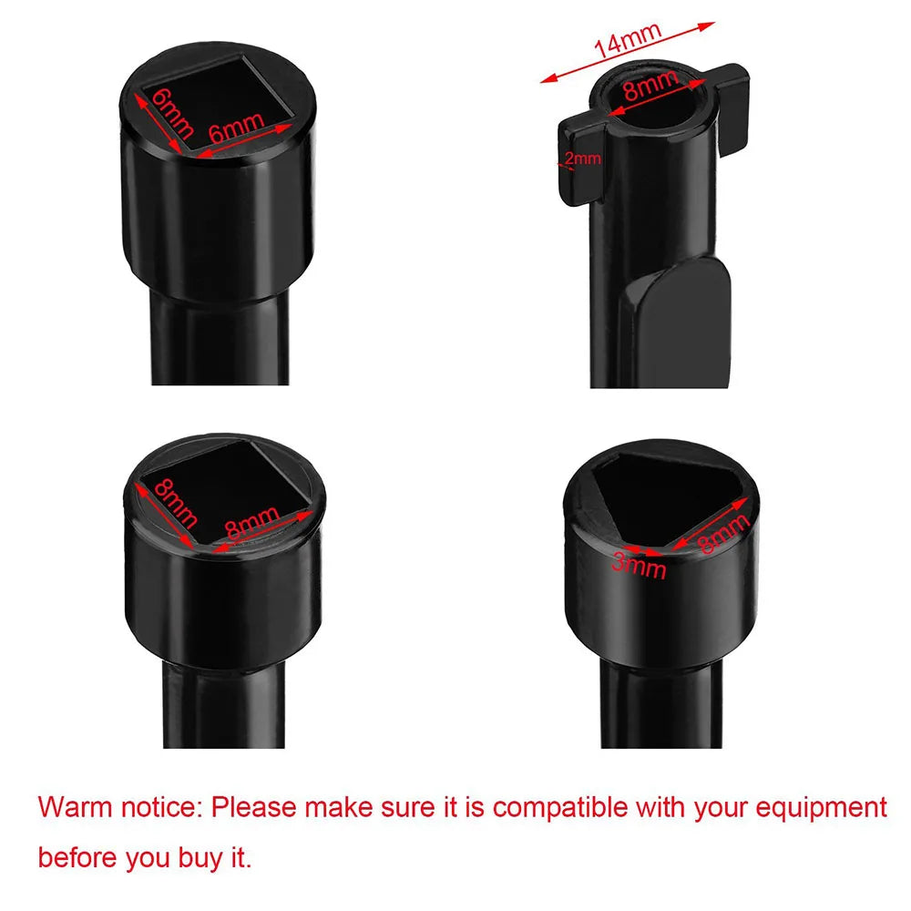 4-Way Multi-Functional Utilities Key
Electric / Water / Gas Meter Box Cupboard Cabinet Opening Key